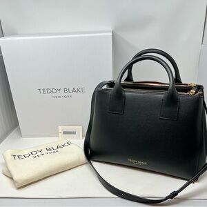 TEDDY BLAKE BEAUTIFUL LEATHER DOUBLE ZIP SMOOTH CALF SKIN LEATHER. ❤️🖤✨